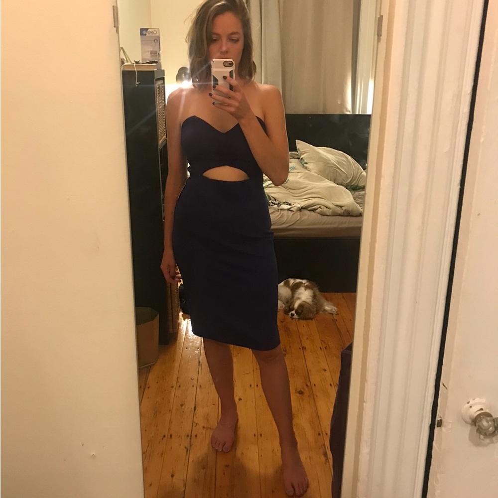 Express strapless dress, NWT, size Medium